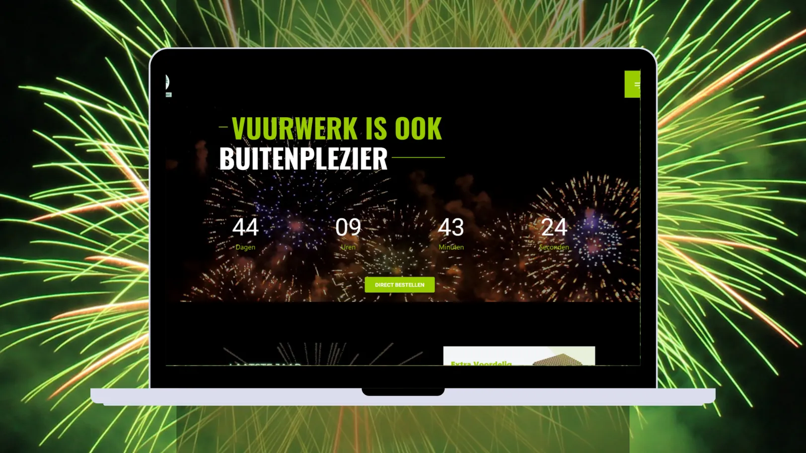 Vuurwerk Website
