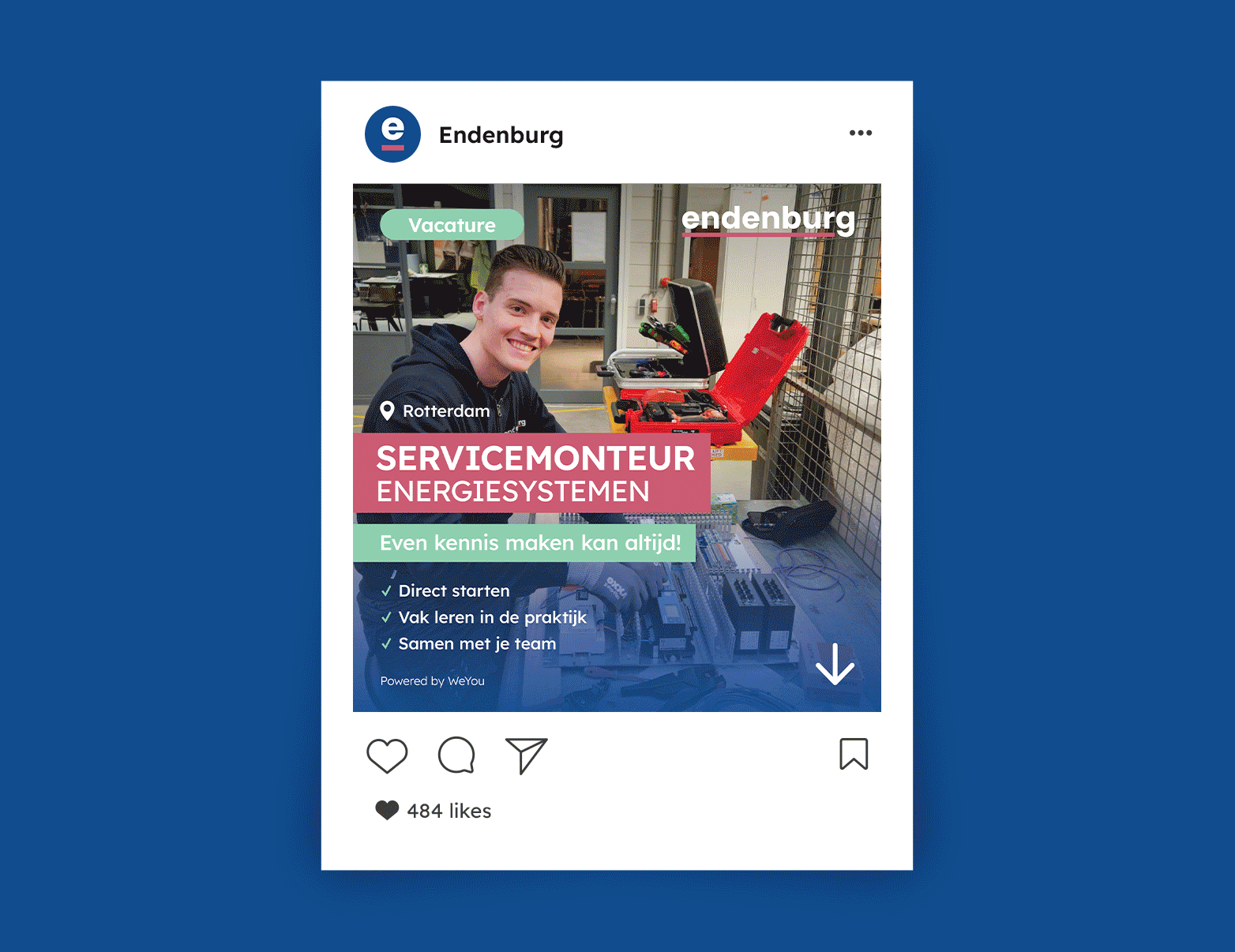 elektrotechnici werven Endenburg